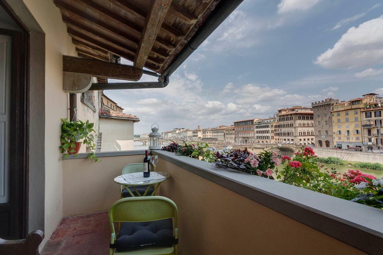 Historical Apartment Spectacular Arno View With Balcony From 12 Th Century. Florence Exterior photo